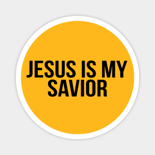 Jesus Is My Savior Cool Motivational Christian Magnet